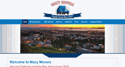 Desktop Screenshot of macymovers.com