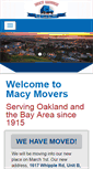 Mobile Screenshot of macymovers.com